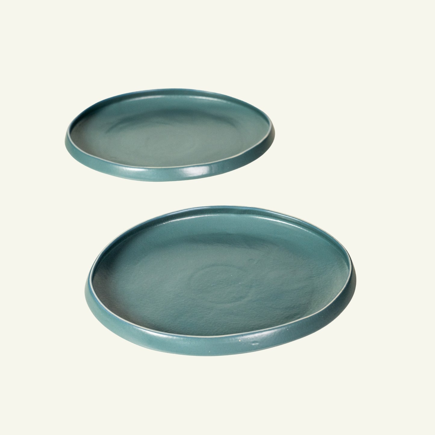 Tall Edge Oval Platter Large