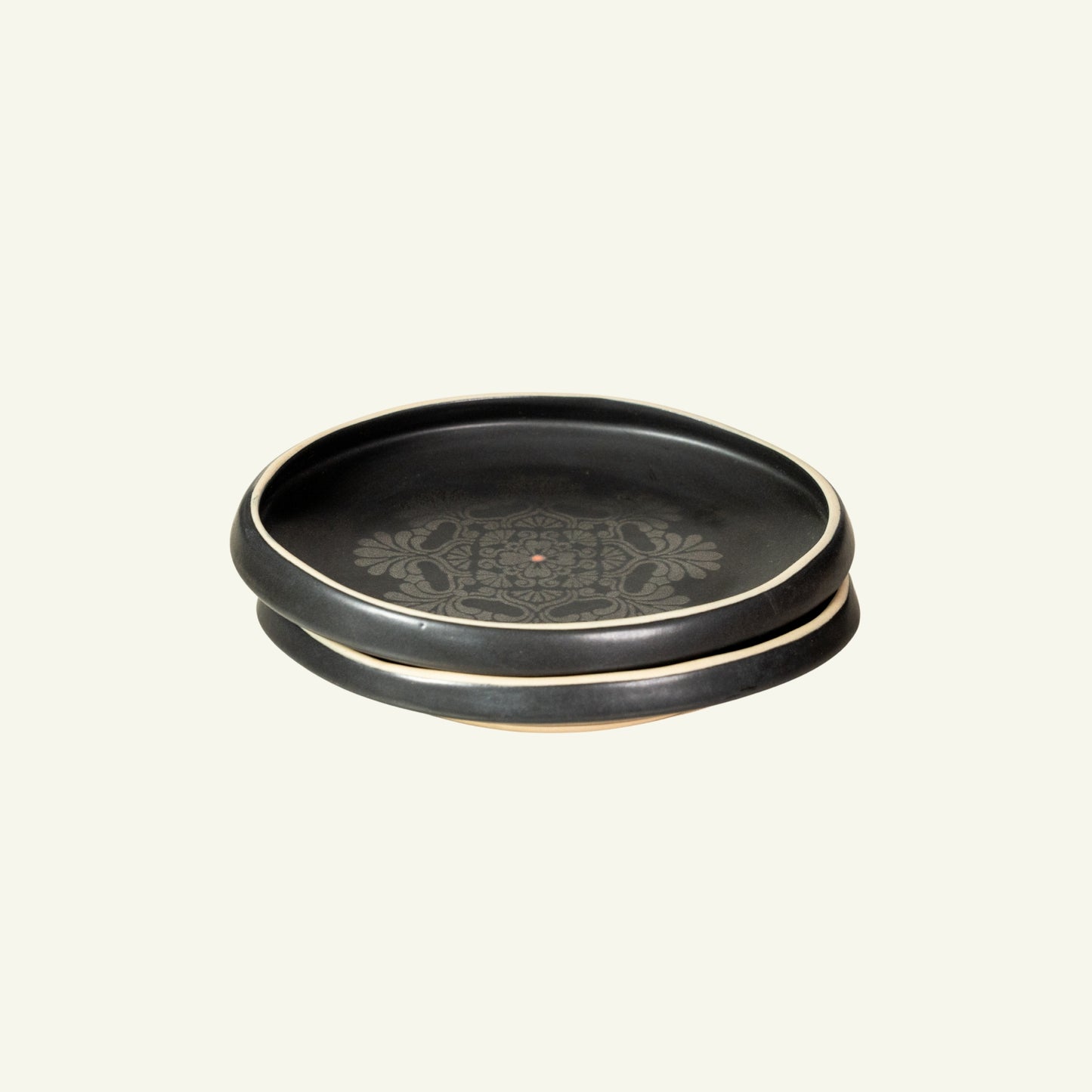 Tall Edge Oval Platter Medium