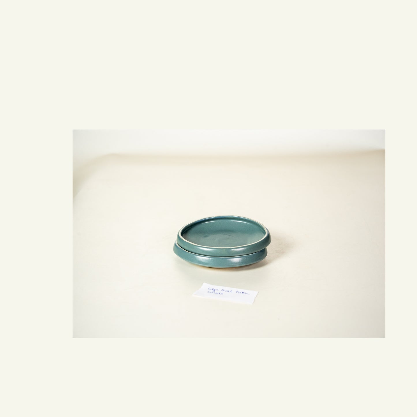 Tall Edge Oval Platter Small