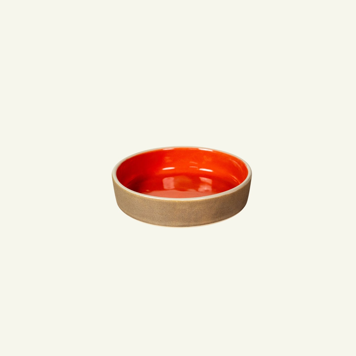 Straight Edge Double Portion Bowl