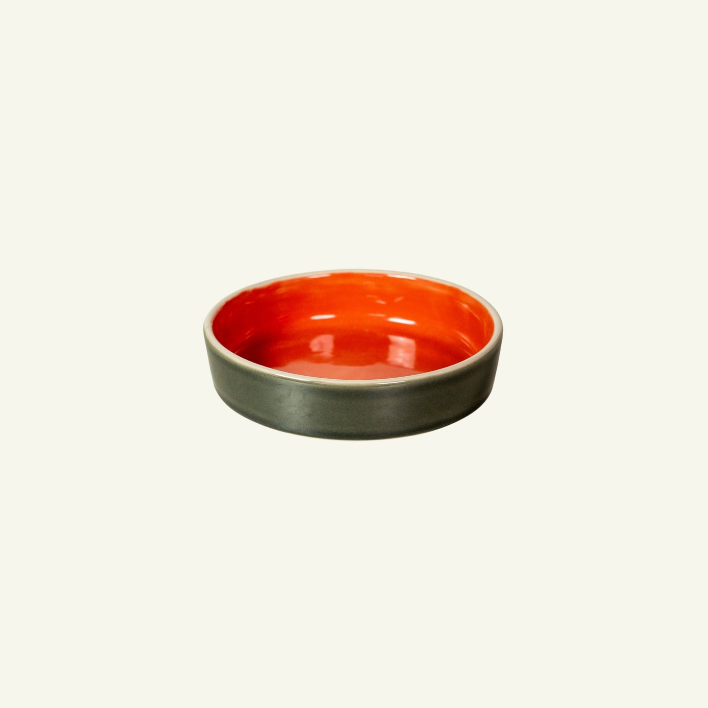 Straight Edge Double Portion Bowl