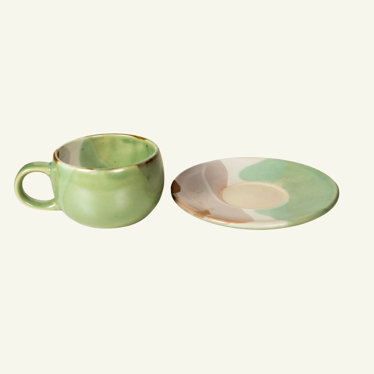 Curve Soup Bowl Big with handle - Liner