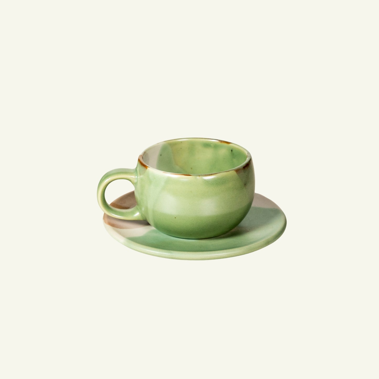 Curve Soup Bowl Big with handle - Liner