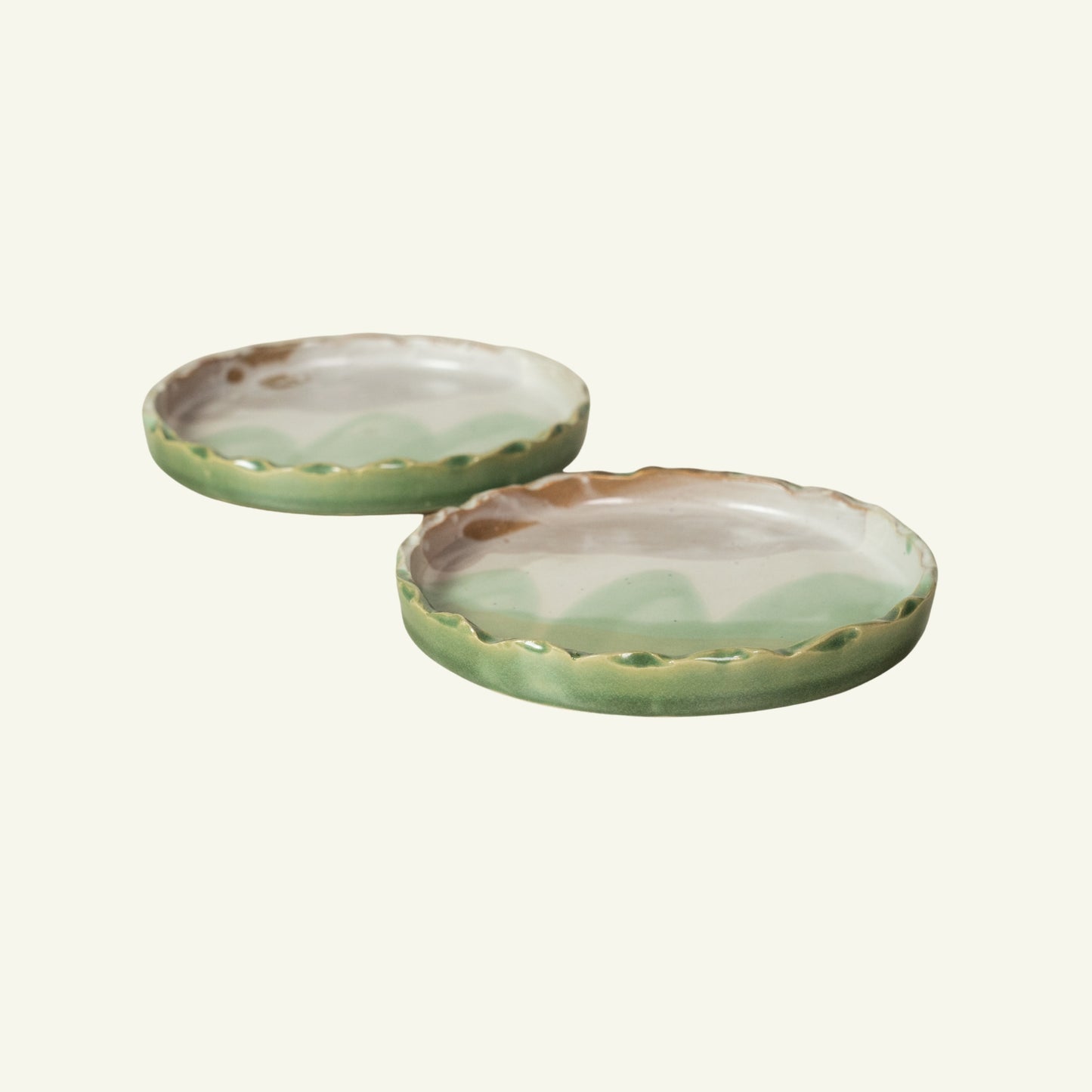 Organic Edge Quarter Plate