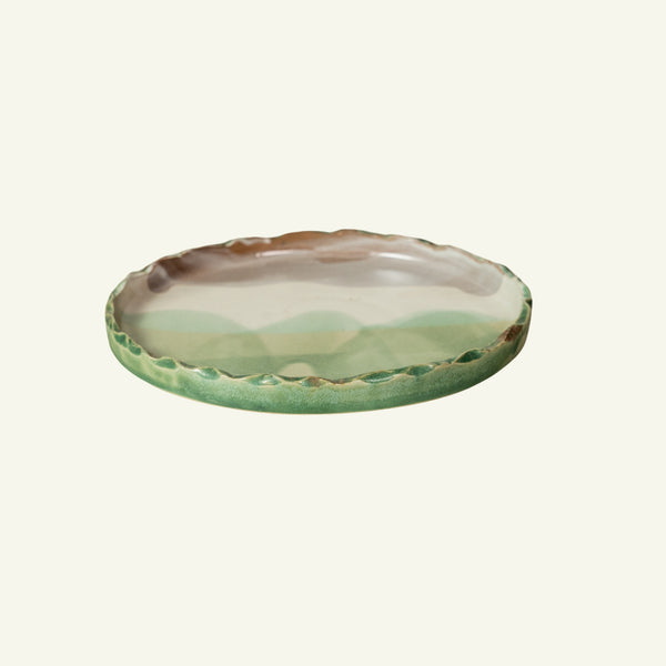 Organic Edge Half Plate