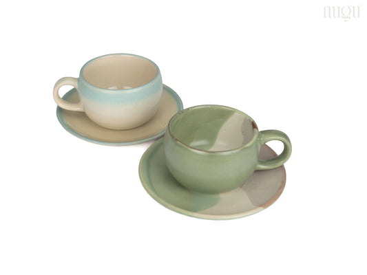 Curve Soup Bowl With Handle & Liner