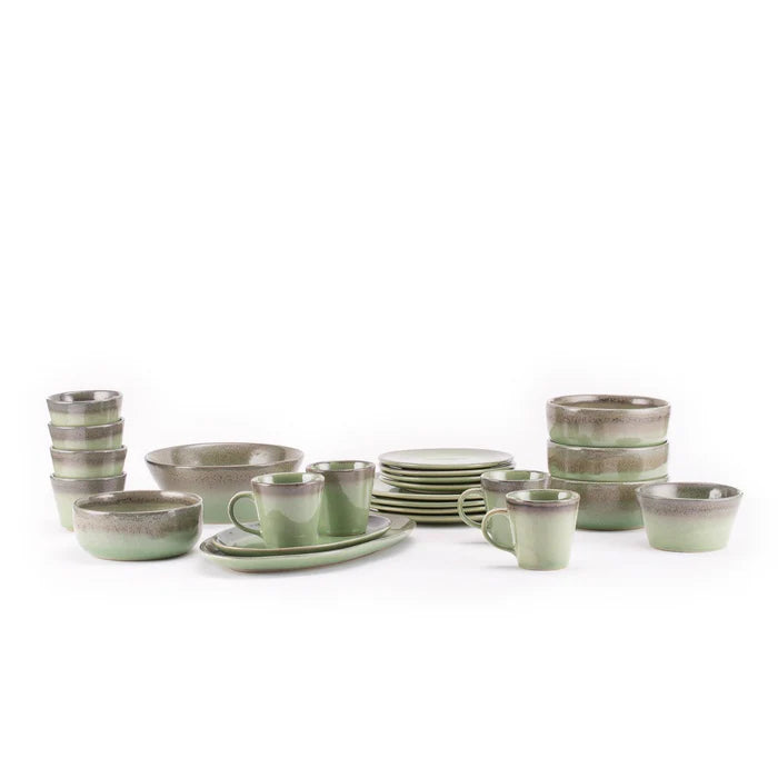 Plane Shaded Dinner Set